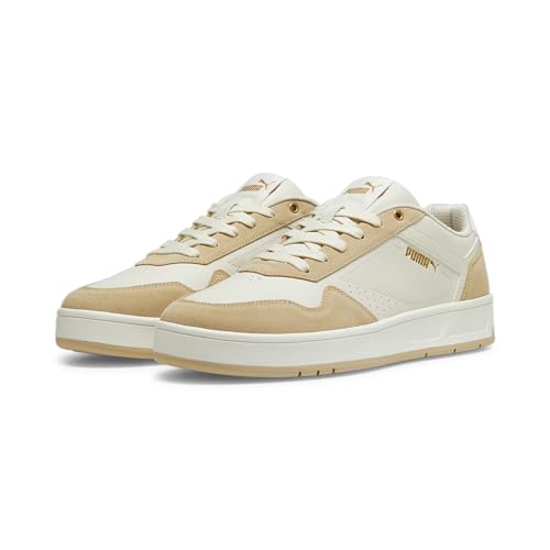 PUMA Men's Court Classic Shoes, Alpine Snow-Toasted Almond, 11.52
