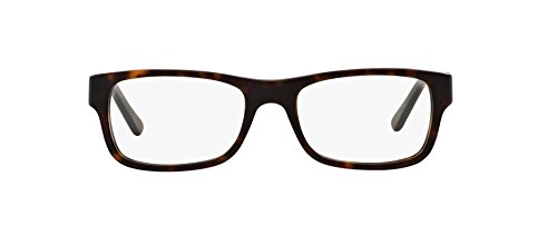 Image of Ray-Ban Men-Women Square Eyeglass Havana Frame Frame Off-White Lens Small