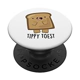 Tippy Toast - Gioco di pane divertente PopSockets PopGrip Adesivo