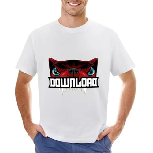 Photo de WPDJOCJH Download Festival T-Shirt Mens White S