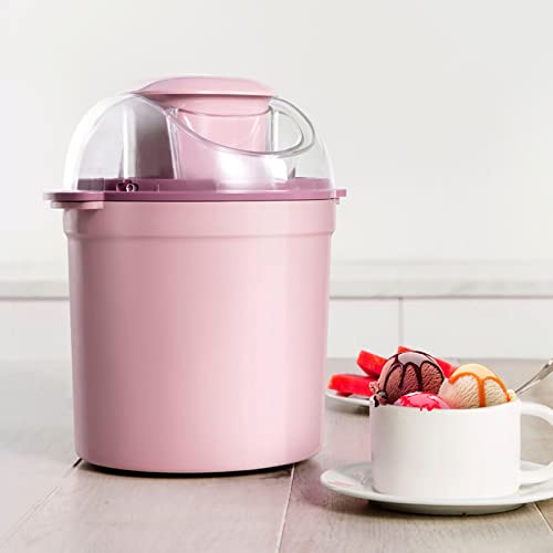 wiedao Eismaschine für zu Hause, 800 ml Softeismaschine mit Rührpaddel zur Herstellung von Fruchtsorbet, Softeis…