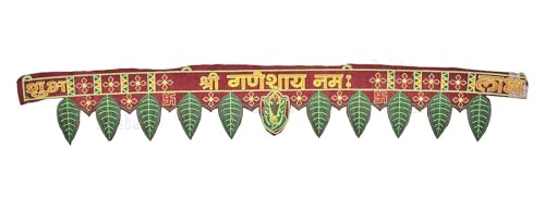 Image of Fabric Home Decoration Hanging Toran Main Door Garlands Handmade Bandhanwar Door Entrance Hanging HomeTraditional Wall Decoration Diwali Decoration Diwali Gift