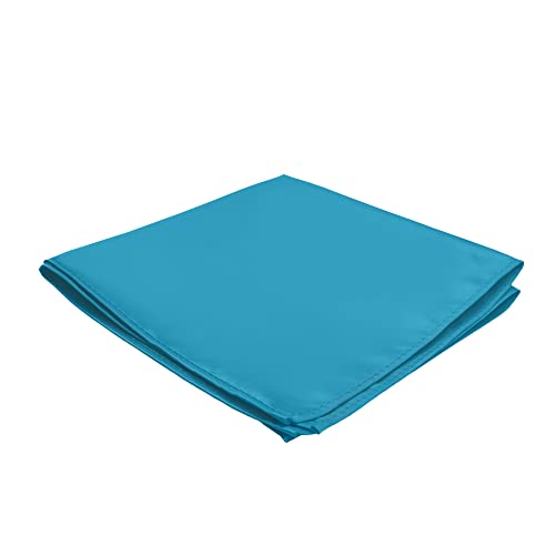 Image of Jacob Alexander Men's Pocket Square Solid Color Handkerchief
