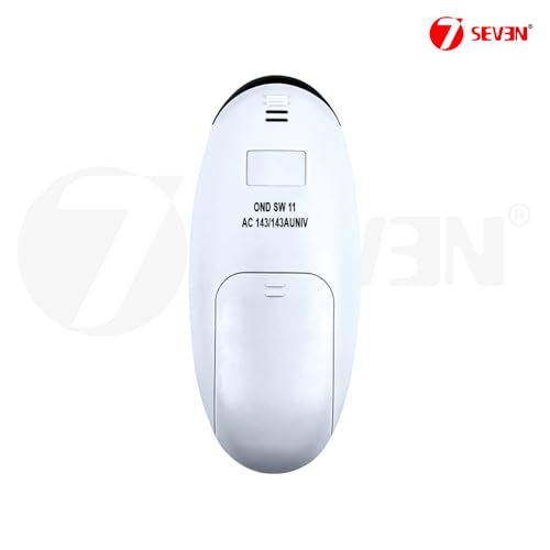 Image of 7SEVEN Compatible Onida AC Remote ZH /TX-02 Model 143a 1 1.5 2 Ton Split Air Conditioner - Match Exactly with Existing Onida ac Remote Control and Make Sure Centre Key Should be in Black Colour