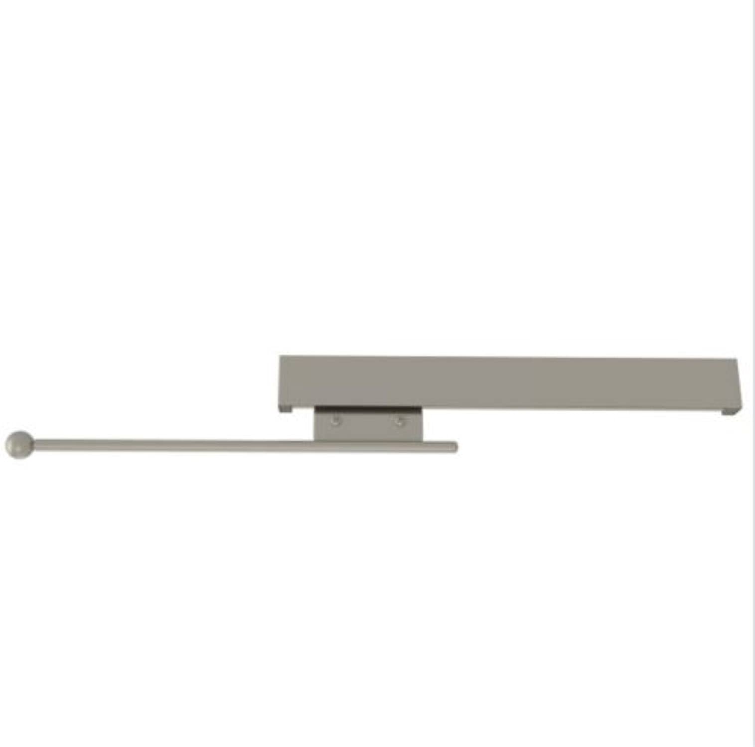 Rev-A-Shelf Sidelines CVRSL-14-CR-1 Steel Deluxe Extendable Adjustable Designer Closet Hanging Valet Rod with Mounting Hardware, Chrome