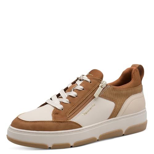 Tamaris Damen Schnürer Vegan braun 39