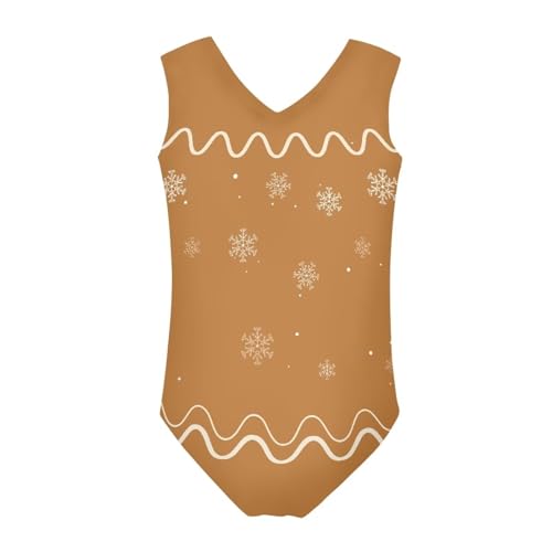 Image of KEIAHUAN Gymnastics Leotards for Girls Sleeveless Bodysuit Dance Leotards Performance Costume