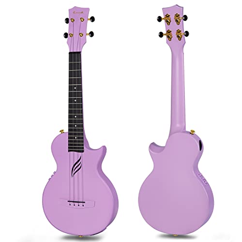 Ukulélé ténor 66 cm en fibre de carbone Acousticplus Ukulélé de voyage - Les Beatles, Paul McCartney, John Lennon, RIngo Starr, George Harrison Ukulélé ténor 66 cm en fibre de carbone Acousticplus Ukulélé de voyage – Image 3