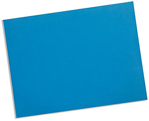 Image of Rolyan Polyform Thermoplastic Splinting Material, Solid, Custom Rigid Splint Fabrication for Elbow, Functional Positioning, Latex Free, 1 /8 inch x 18 inch x 24 inch, Single Sheet, Blue