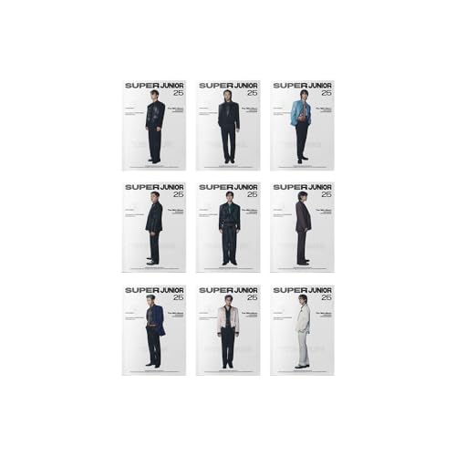 Super Junior Album photo complet 12th Super Junior25 version aléatoire - 2