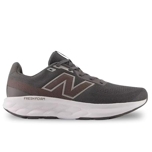 New Balance Men's Fresh Foam 520 V9 Running Shoe, Castlerock/Earth Shadow/Urgent Red, 10.5