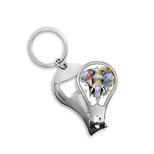 Coupe-ongles éléphant coloré à offrir pour un kit de toilette original et pratique