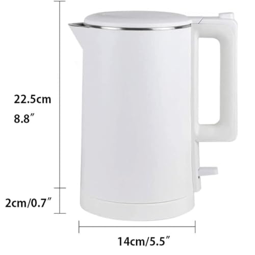 Hervidor Eléctrico Doble Pared 1.7L Acero Inoxidable miniatura 2
