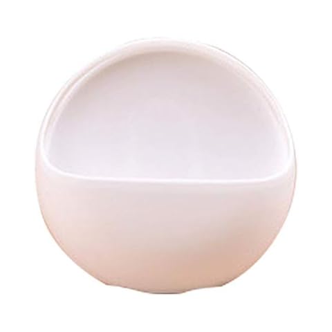 CCEKD Soap box Bathroom Accessories Plastic Suction Cup Soap Toothbrush Box Dish Holder Drain Rack Bathroom Shower Accessory,White Cover