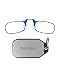 ThinOptics Reading Glasses + Keychain Case | Blue Frame, 2.00 Strength Readers
