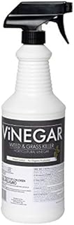 Energen Carolina LLC 579 Vinegar Weed & Grass Killer, Approved for Organic Production, Pet Safe, Glyphosate Free Herbicide, Quart, 1, Light Yellow