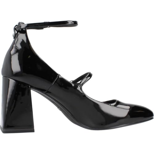 Tamaris Damen Pumps Blockabsatz Vegan; Black, EU 36 – Ansicht 4