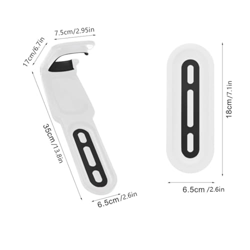 Betensh Bike Wall Mounts Bicycle Wall Mount With Wall Tyre Protectors Bicycle Storage Rack Garage Hanger Bike Organizer Cycling Rack for Road Bike,MTB - Image 2
