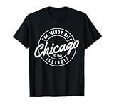 Chicago Est. 1848 Illinois The Windy City Souvenir Gift T-Shirt Small