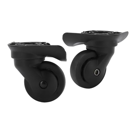 Ruedas Para Maleta, 1 Par 7,5x5cm/3x2 pulgadas A52 Rueda Portaequipajes Mute Maleta De Viaje Ruedas PP PET Trolley Case Equipaje Universal Ruedas Giratorias Ruedas adecuadas Para viajes negocios