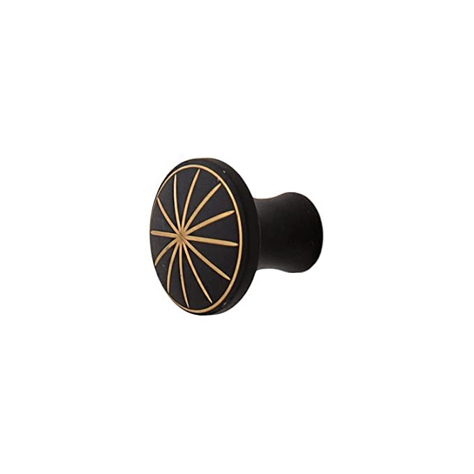 ESET Door knobs pulls for Drawer, Dresser, Wardrobe, Cabinet, cupboards Pulls for Kitchen Cabinets Round Knobs Home Interior Decor (Brown) (Pack of 1) (B0BG2XR1VF) Amazon Price History, Amazon Price Tracker