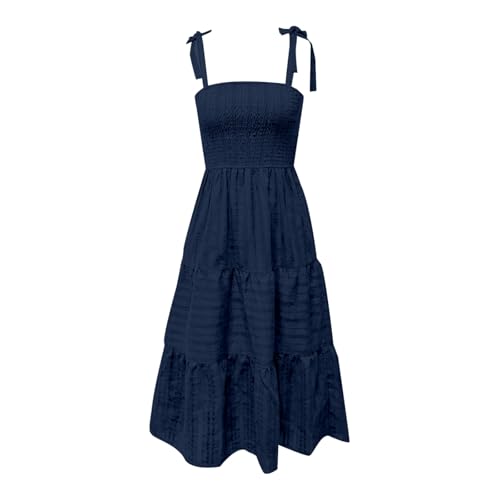 Vestido maxi bohemio de espalda descubierta para mujer en verano elegante 6