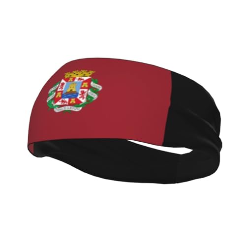 Bandera Cartagena Headbands Women Wicking Non-Slip Sports