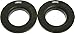 APDTY 133856 Coil Spring Rubber Insulator; Rear Suspension; 2-Pack