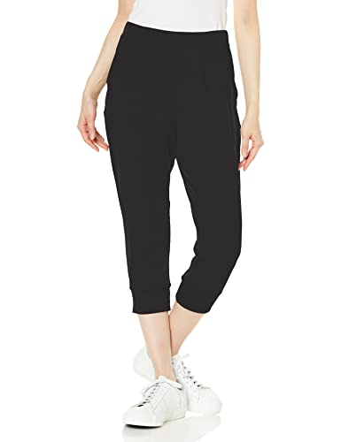 [ダンスキン] ロングパンツ オールデイアクティブクロップドパンツ 吸汗速乾 抗菌防臭 ストレッチ UVケア DA622100 レディース ブラック L