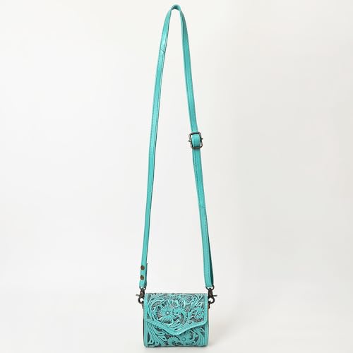 American Darling Wallet Hand Tooled Genuine Leather Western Women Bag | Handbag Purse Wristlet Travel Clutch4