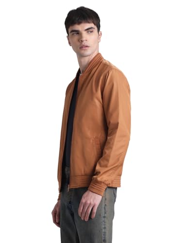 Image of JACK & JONES Men's Standard Length Bomber Jacket For Men | Casual Jacket For Men