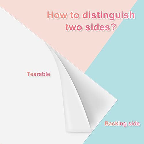 Outus 20 Pieces Ironon Adhesive Sheets DoubleSided Presson Patch