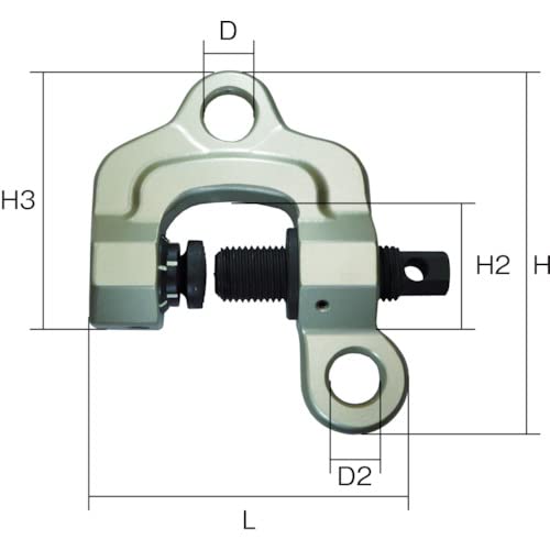Amazon.co.jp: スーパー スクリューカムクランプ(ダブル・アイ型