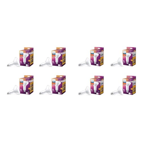 Image of Philips LED Flicker-Free Frosted Dimmable BR40 Light Bulb - EyeComfort Technology - 800 Lumen & Flicker-Free Frosted Dimmable BR30 Light Bulb - EyeComfort Technology - 650 Lumen
