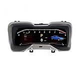 Panel de instrumentos con pantalla LCD digital compatible con Chevrolet Camaro 2010-2015, velocímetros virtuales, reproductor y tablero de instrumentos.