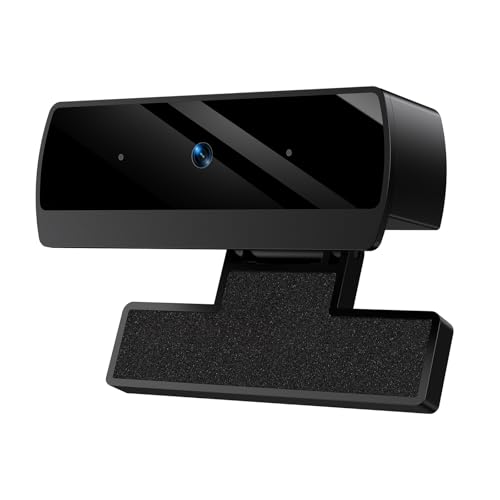 Webcam,1080P HD Webcam with Microphone, USB Computer Camera for Laptop & Desktop - Plug & Play, Stereo Sound, Auto Low-Light Correction, for Zoom/Skype/FaceTime/Teams/Webex, Streaming & Video Calls