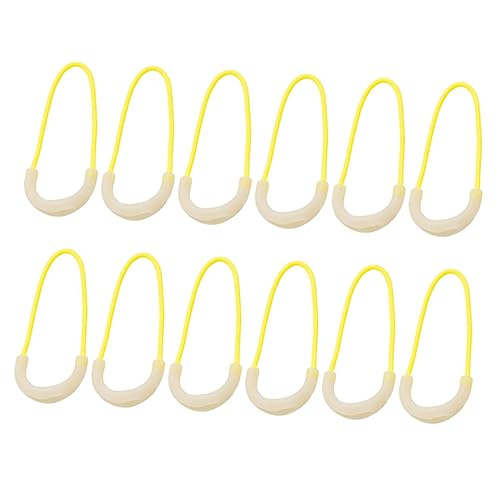 balacoo Camping Zipper Pull Replacement Zier Pulls Cord 12 Pack Outdoor Zipper Ropes for Tent Stake Sports Bags
