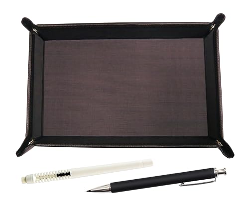 シボチョコカラー牛革ペントレイ ペン型消しゴム白と押し出し成型ラバー軸真鍮ノックシャープペンセット 黒 TRATYO-MC46W-HS301S