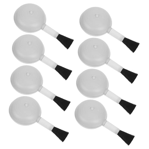 Tofficu 8pcs Air Blower Brush Cleaning for Camera Lenses Keyboards and Electronics Detachable Brush for Thorough Dust Removal Ergonomic Grip Design