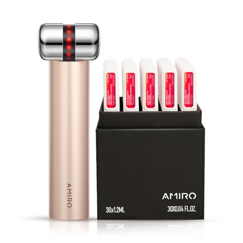 AMIRO HydraGlow Booster Facial Device, Red Light & Microcurrent +