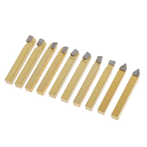 Image of Losa Carbide Tip Tipped Bit Set Brazed Tools for CNC Lathe Welding Turning Tool A