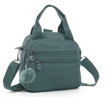 Mochila bolsa Impermeável Feminina Escolar Fashion,bolsa transversal feminina (VERDE ESCURO)
