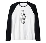 Photo Gallery penguin silhouette carino antartide sea animal penguin lover maglia con maniche raglan Photo Gallery penguin silhouette carino antartide sea animal penguin lover maglia con maniche raglan