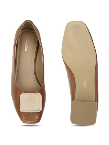 Image of Bata Women Block Heel Ballerina