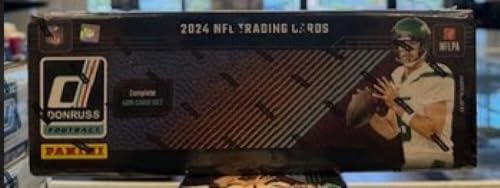 2024 Donruss NFL Football Complete Set FACTORY SEALED 400 Cards total. Receive rookies of Jayden Daniels, Caleb Williams, Brock Bowers, Bo Nix, Malik Nabers