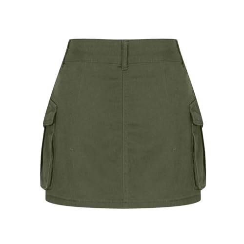 Womens Cowgirl A Line Plain Mini Little Skort for Women Denim Skorts 20254