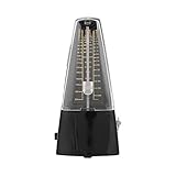 De color negro SMEJS Antiguo Mini Musicales mecánicos metrónomo péndulo for Piano Guitarra Violín Instrumento Musical