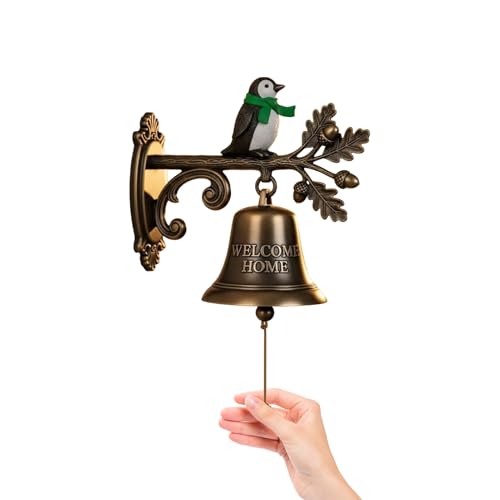 壁掛けベル,クリスマスウェルカムベル | ウェルカムエントリーウェイ祈りキッチンレストランホテル教室オフィス用ホームアクセサリー