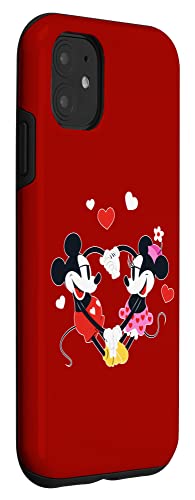 Coque iPhone 11 Disney Mickey et Minnie pour la Saint Valentin