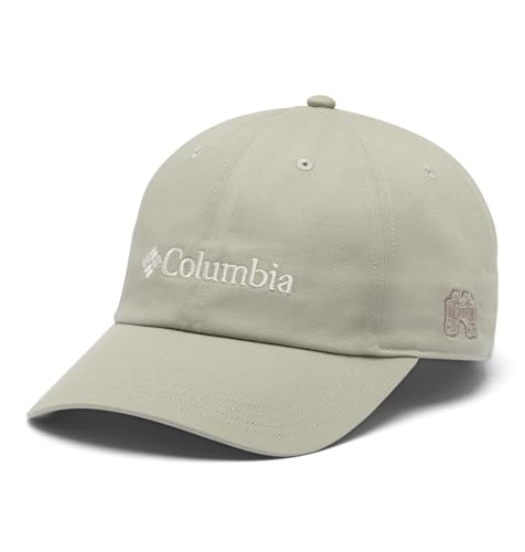 Esta gorra de béisbol Columbia tiene ajuste de velcro, color gris pedernal, logotipo y detalles prismáticos. Cómoda y versátil.